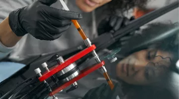 Scheibenreparatur