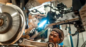 Fahrwerk Reparatur