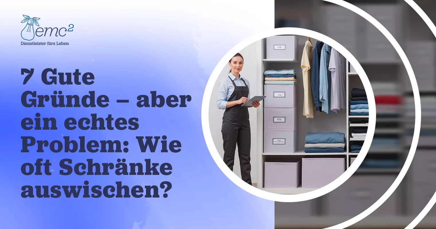schrank auswischen