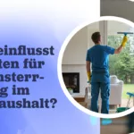 Was beeinflusst die Kosten für eine Fensterreinigung im Privathaushalt?